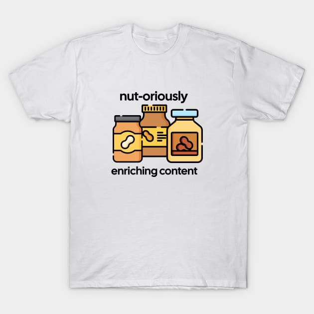 Peanut Butter Vintage Funny Nut Since Food T-Shirt by Flowering Away